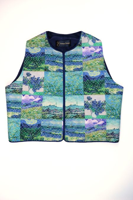 جلیقه کوک دوزی - مدل زنبق