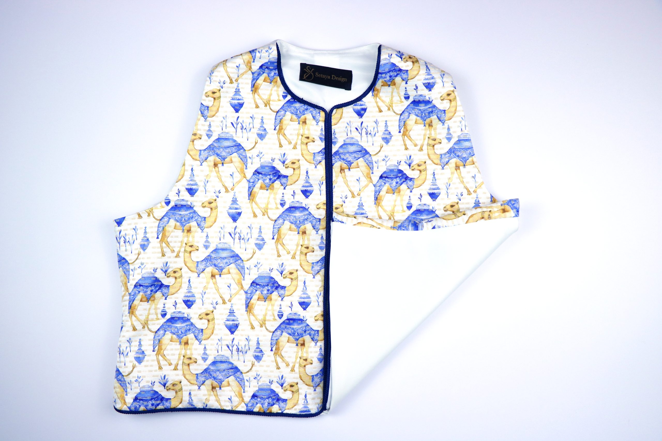 جلیقه کوک دوزی - مدل صحرا 01 جلیقه کوک دوزی - مدل صحرا